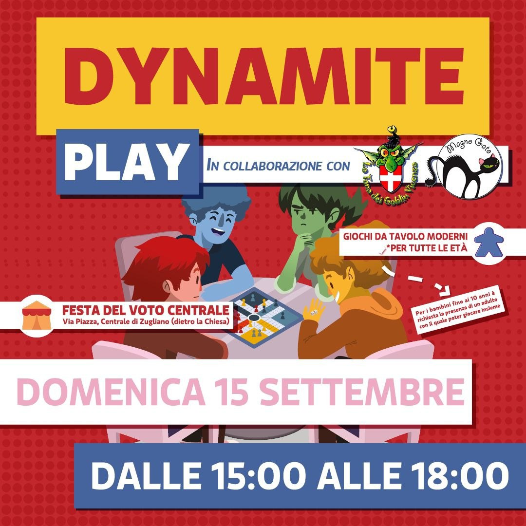 DOMENICA 15 SETTEMBRE GIOCHIAMO!